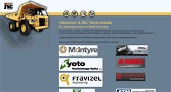 Desktop Screenshot of jnc-teknik.dk